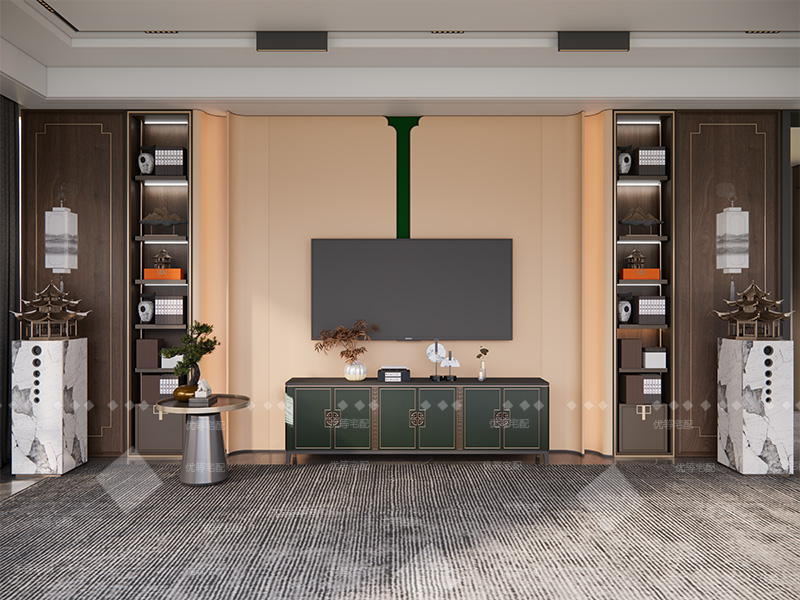 新中式家居客厅 新中式客厅...01