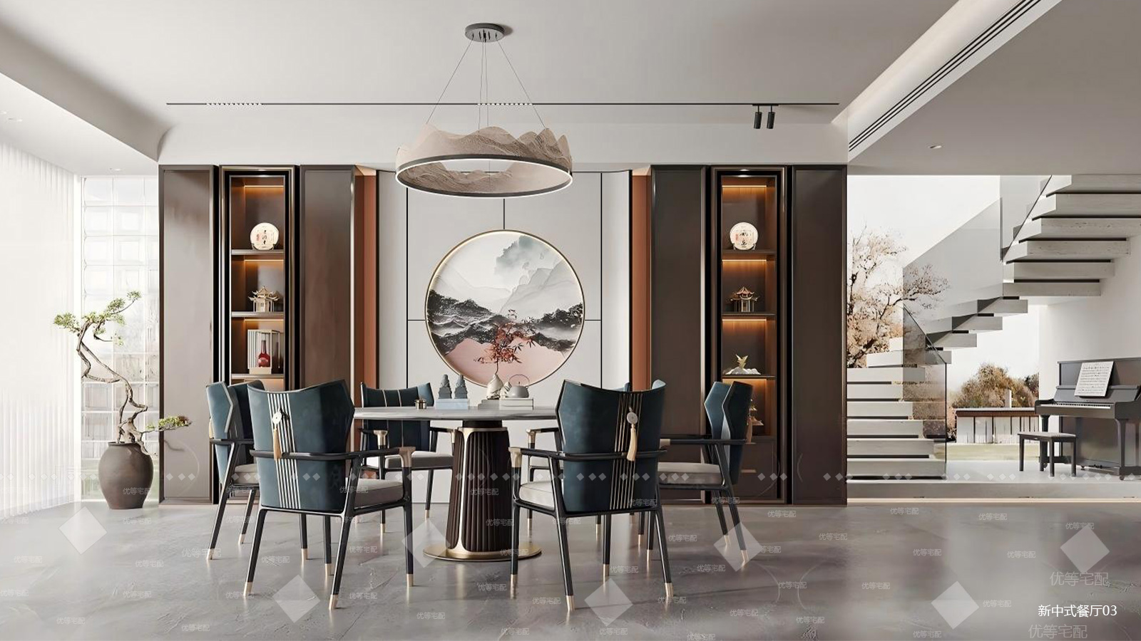 新中式餐厅03