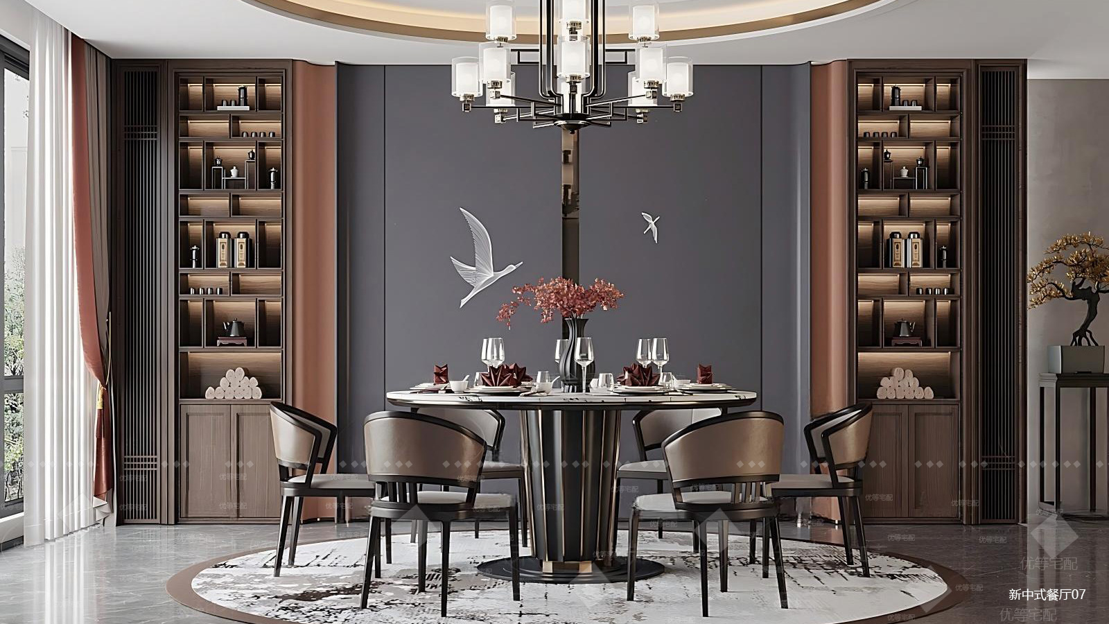 新中式餐厅07