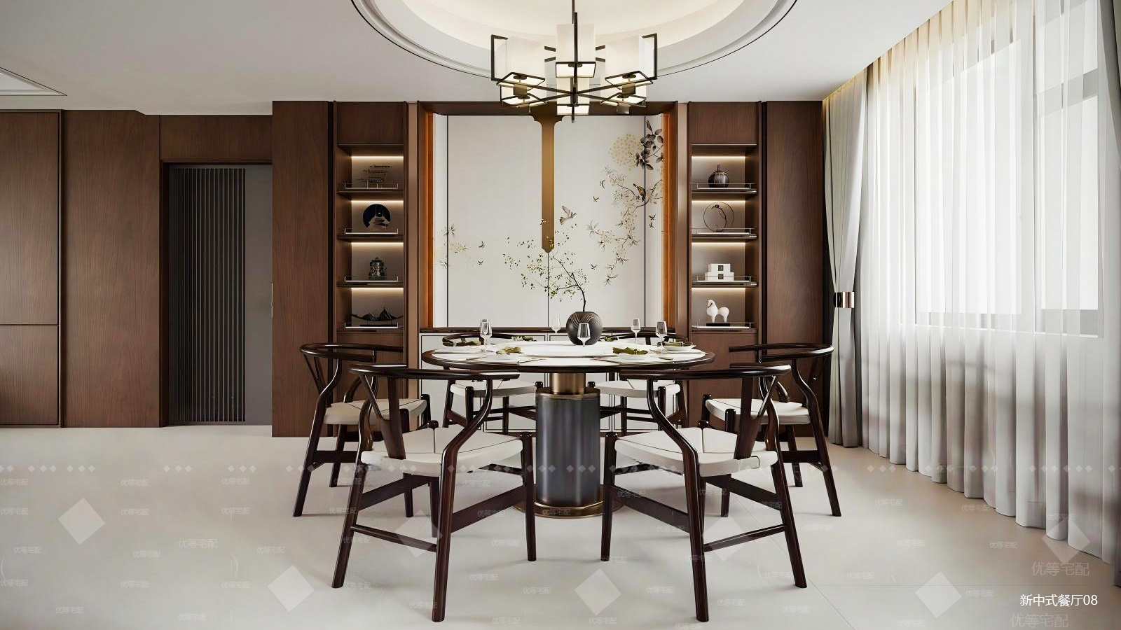 新中式餐厅08
