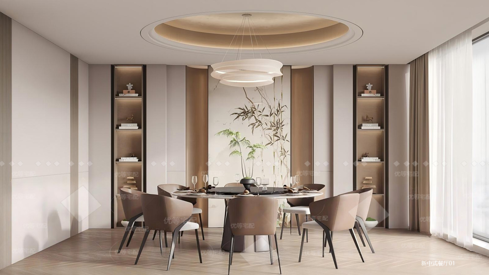新中式餐厅01