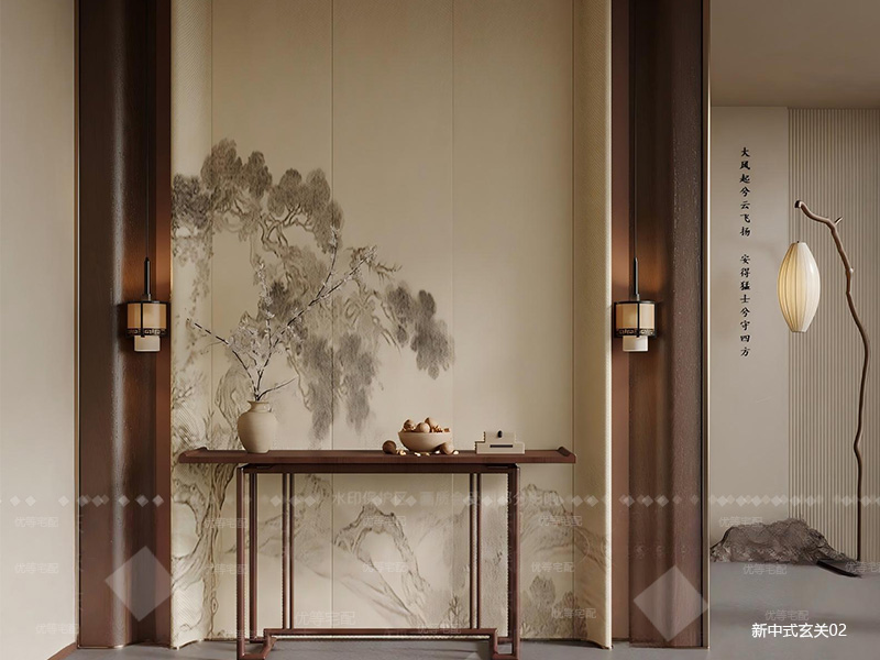 新中式玄关2