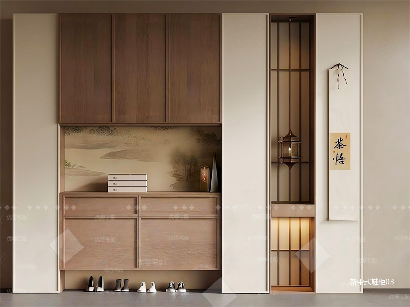 新中式鞋柜3