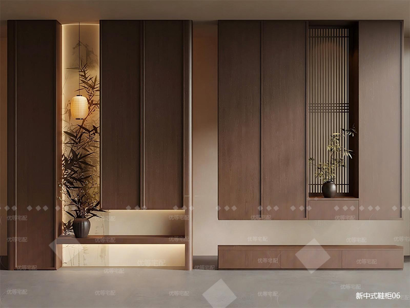 新中式鞋柜6