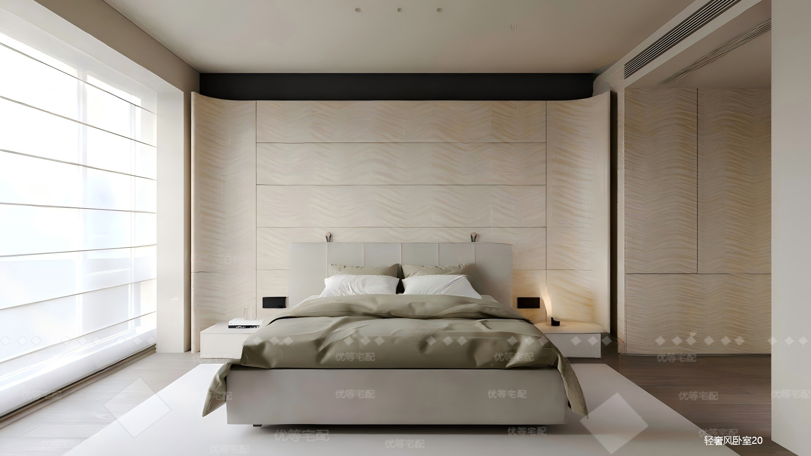 轻奢风卧室20