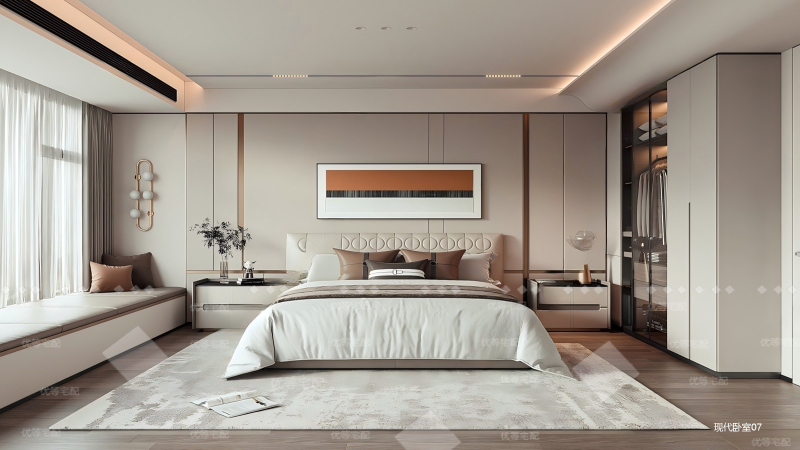 现代卧室07