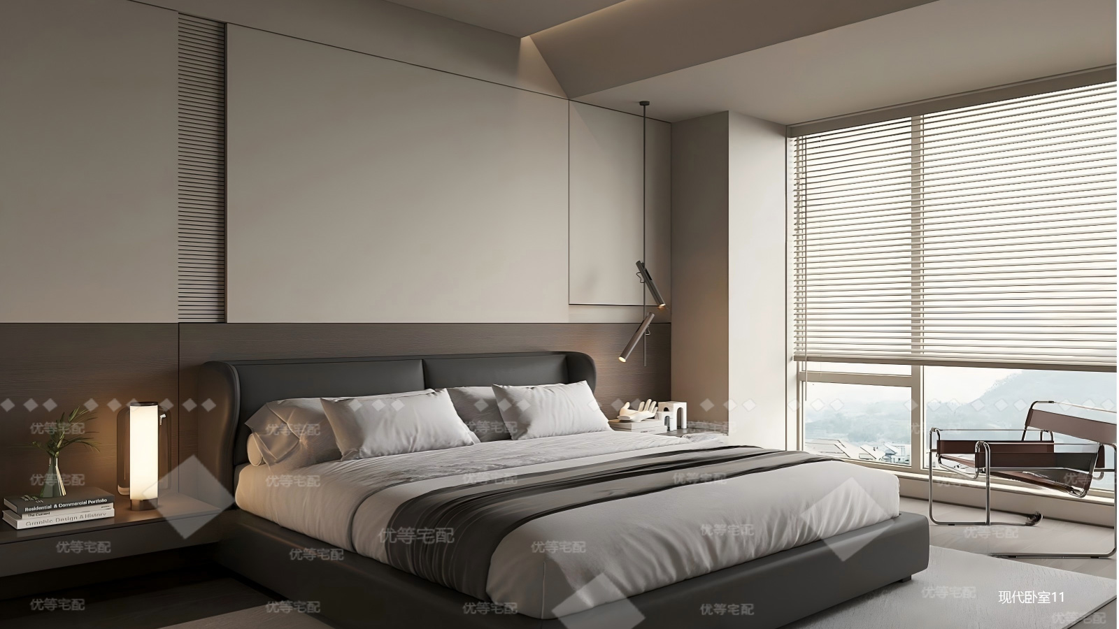 现代卧室11