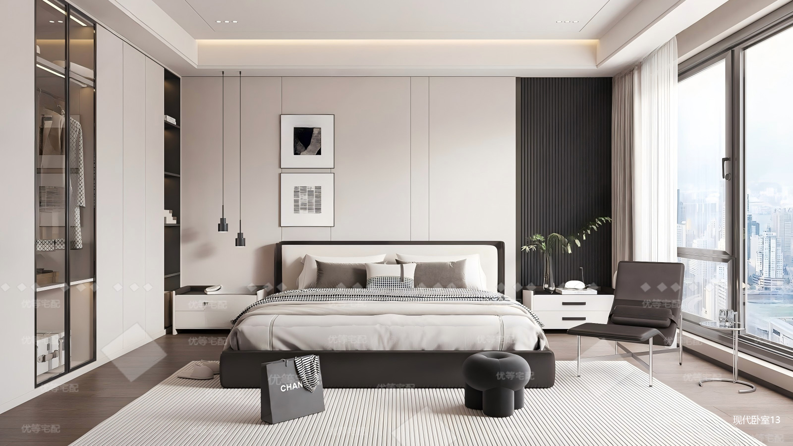 现代卧室13