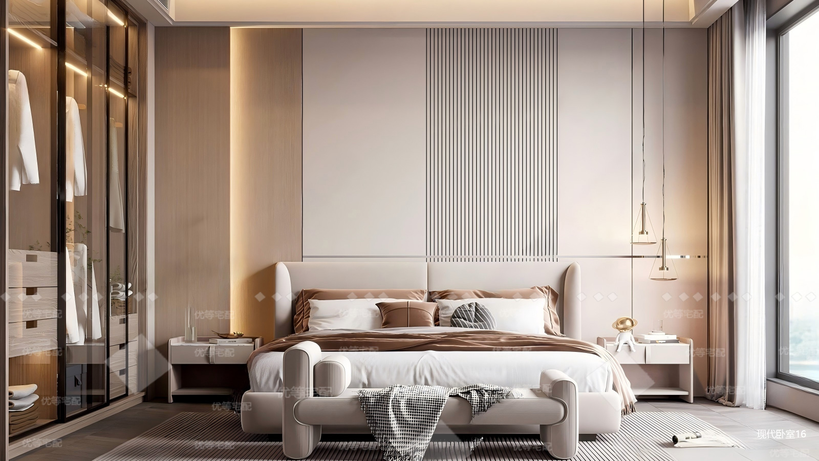 现代卧室16