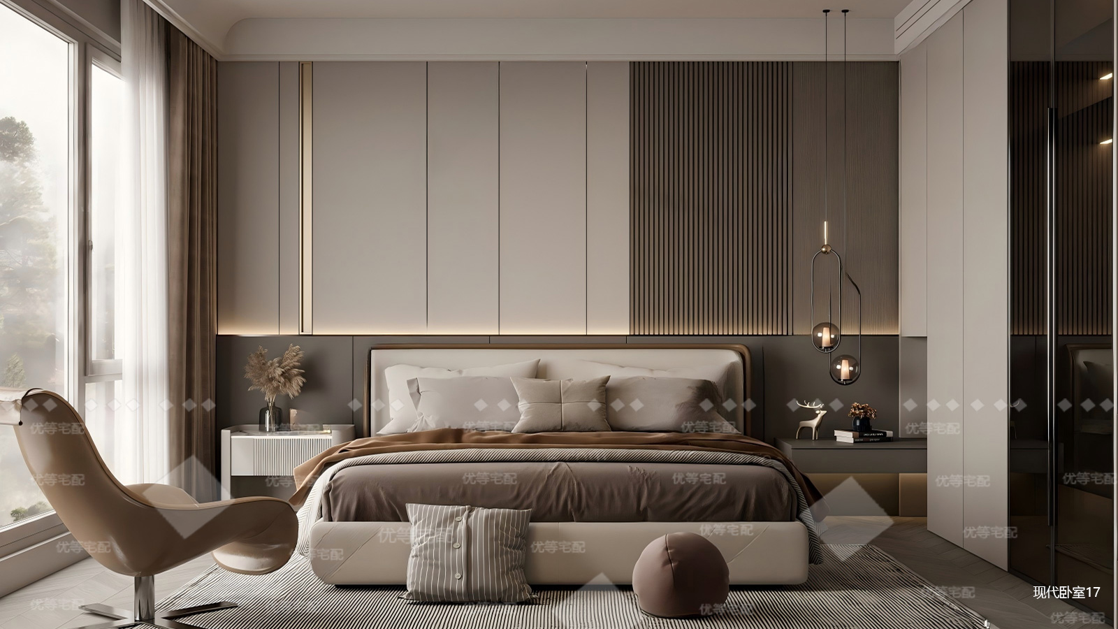 现代卧室17