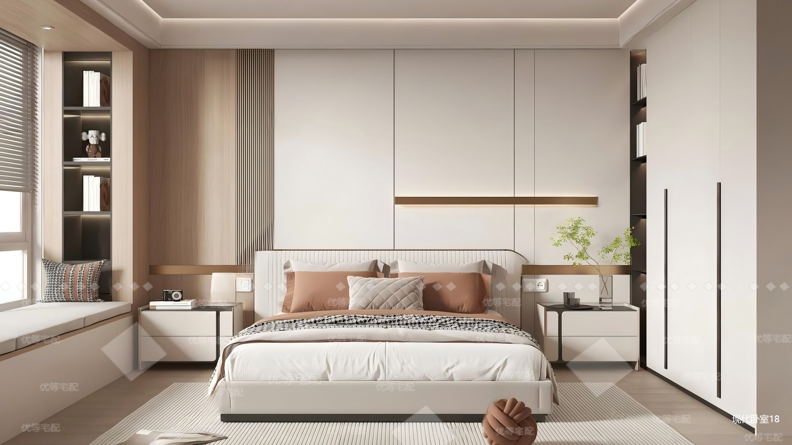 现代卧室18