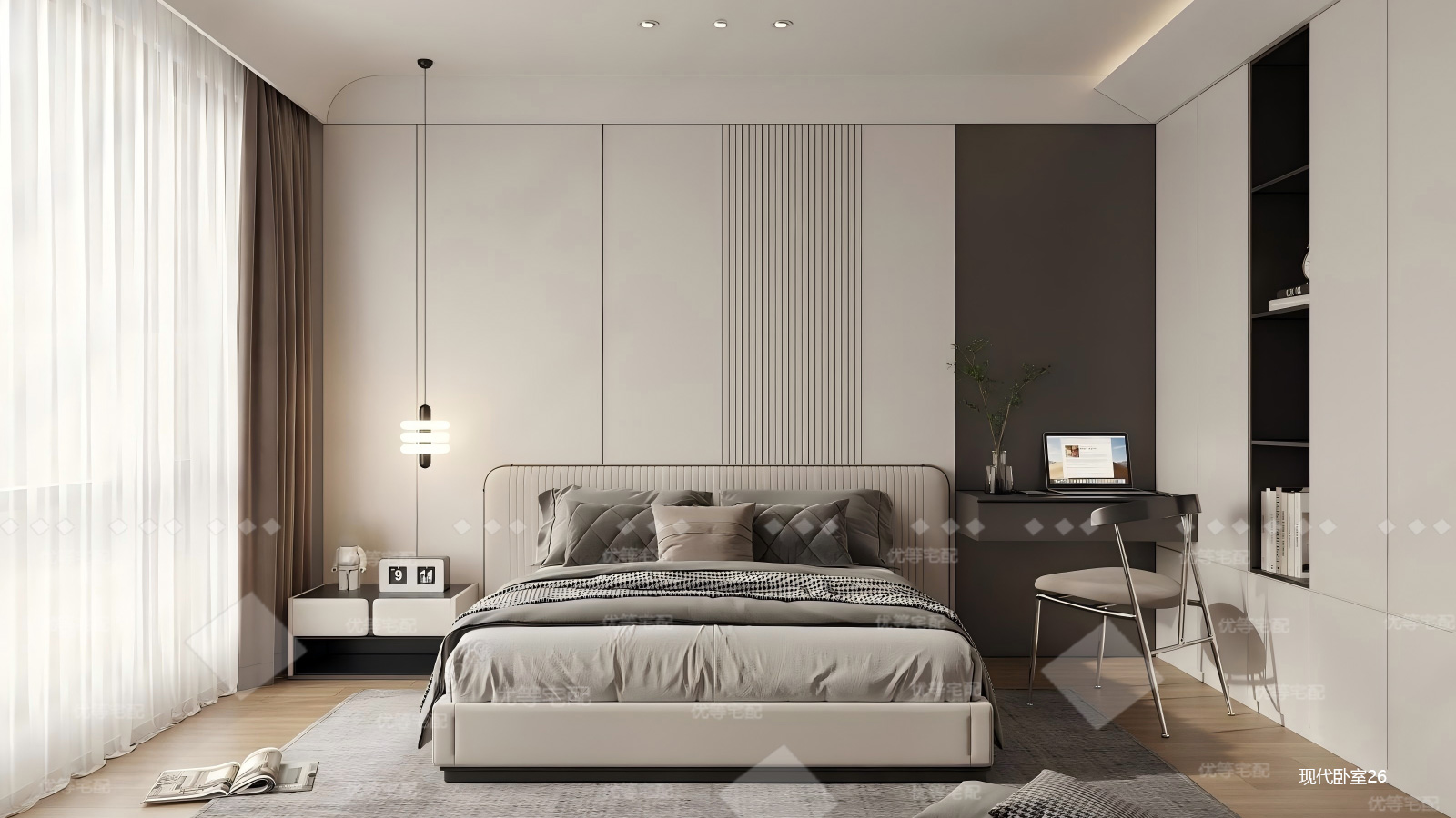 现代卧室26