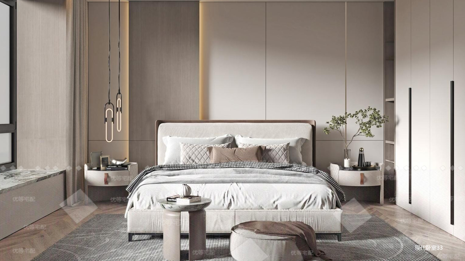 现代卧室33