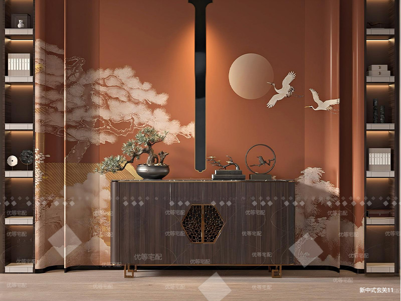 新中式玄关11