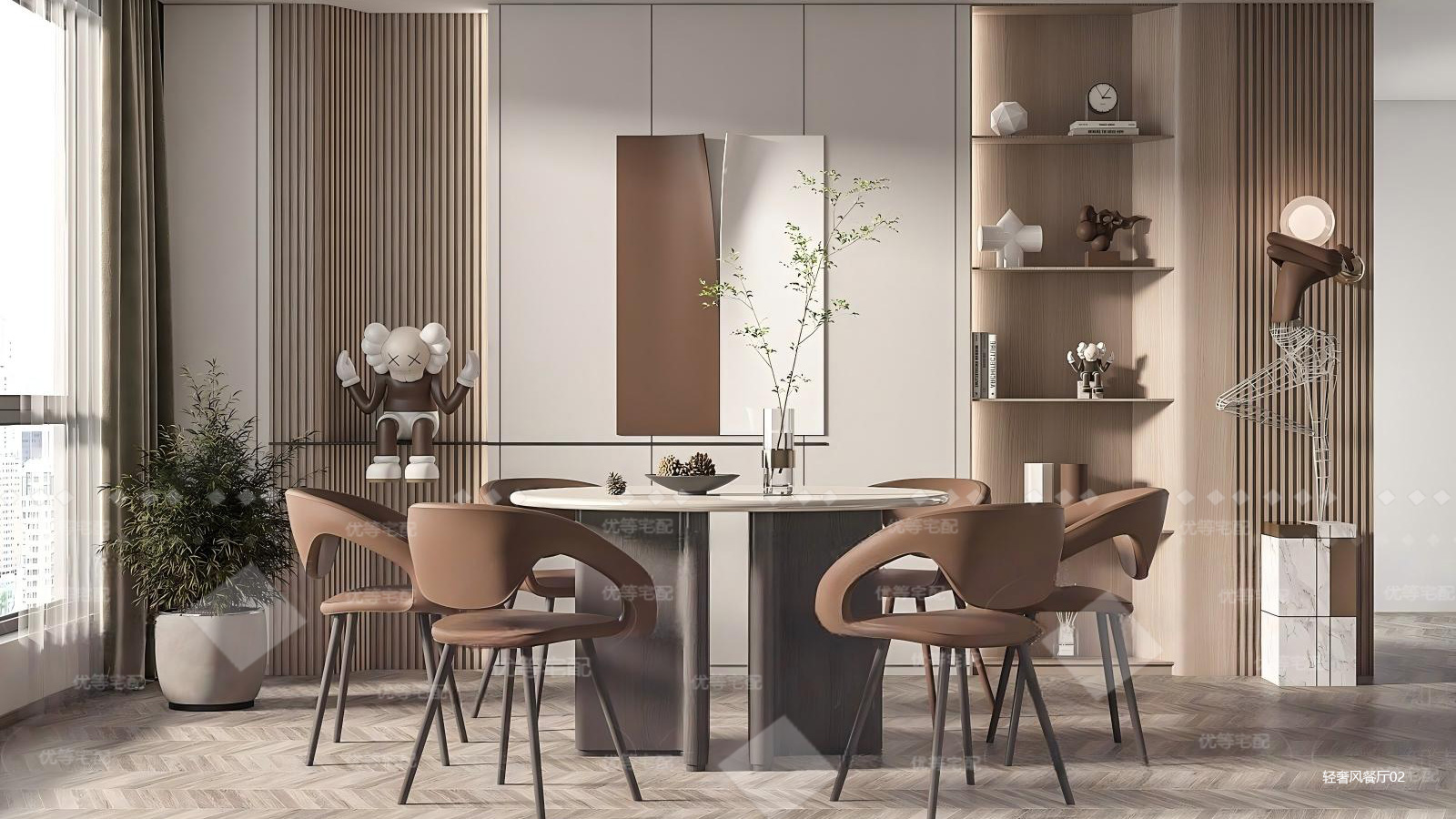 轻奢风餐厅02