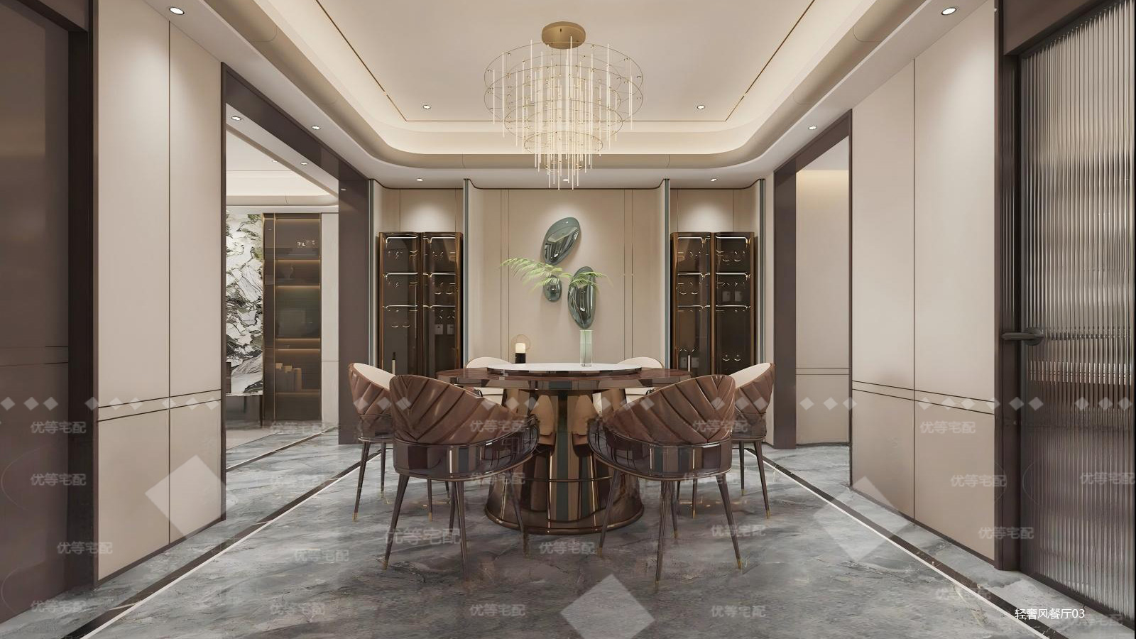 轻奢风餐厅03
