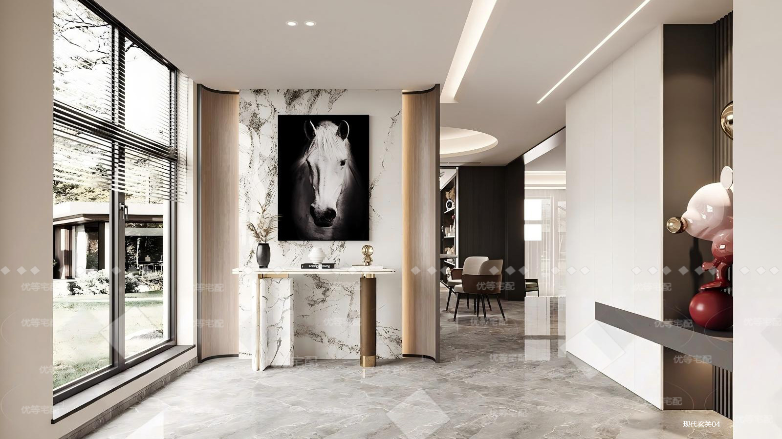 现代玄关04