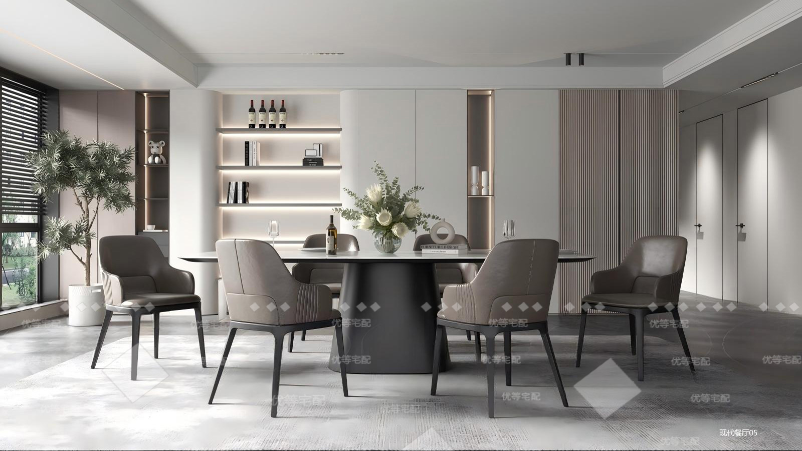 现代餐厅05