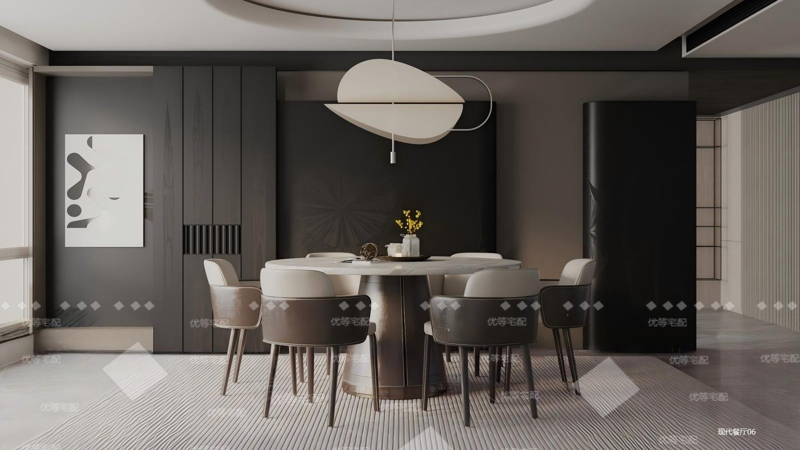 现代餐厅06