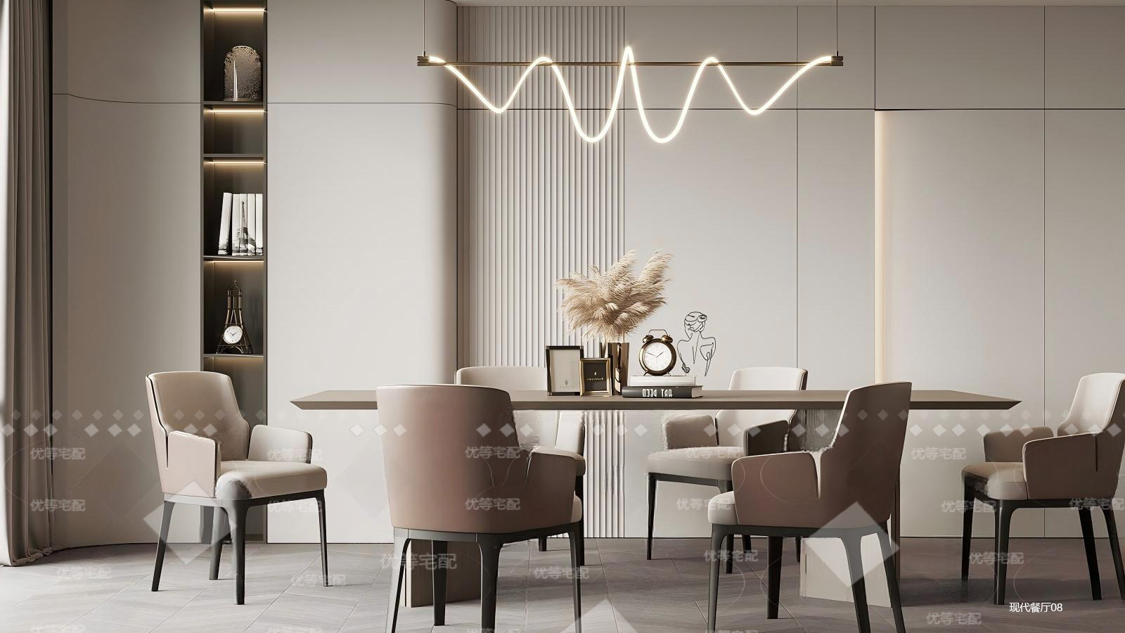 现代餐厅08