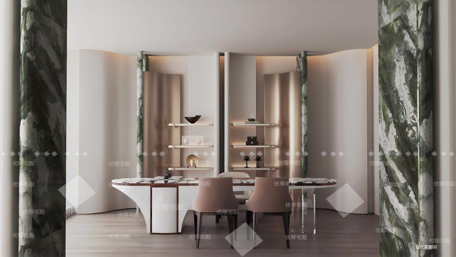 现代茶室02