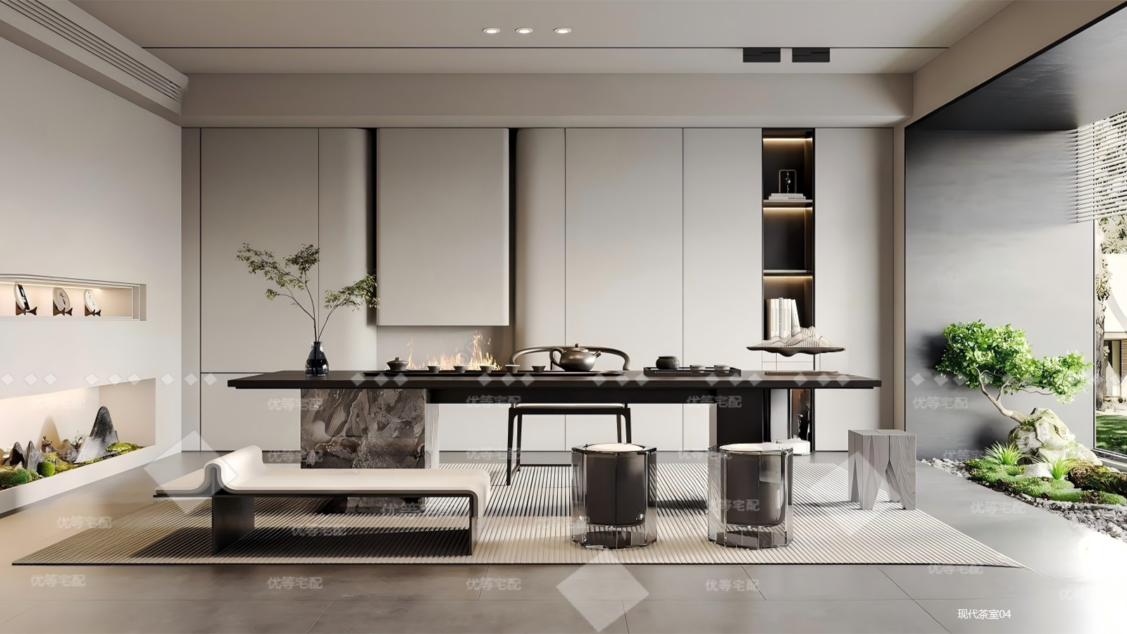现代茶室04