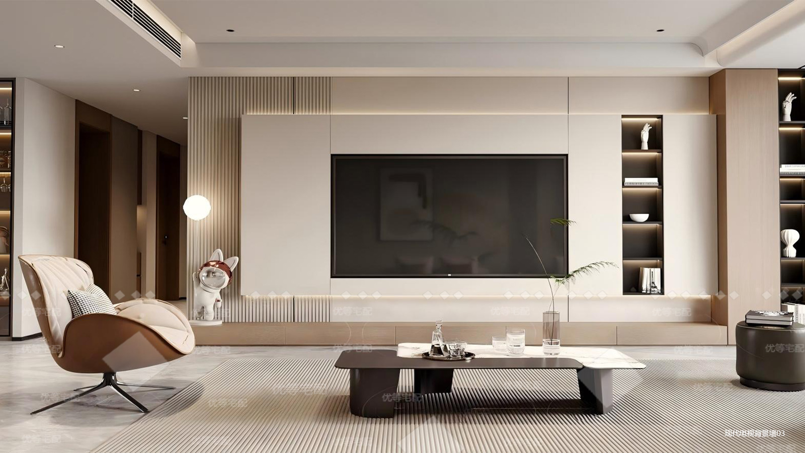 现代电视背景墙03