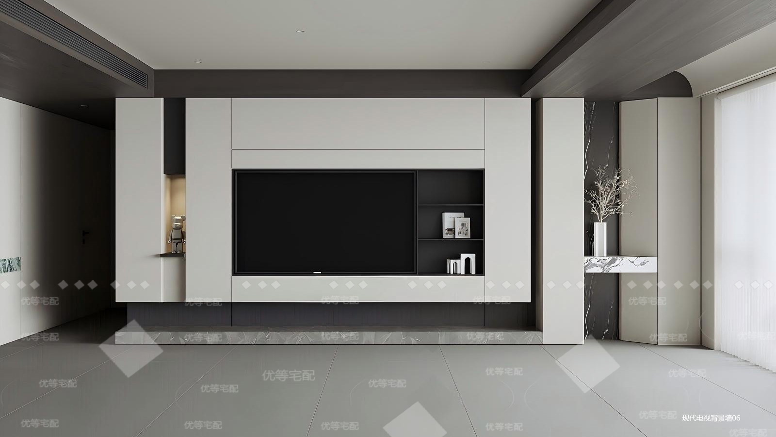 现代电视背景墙06