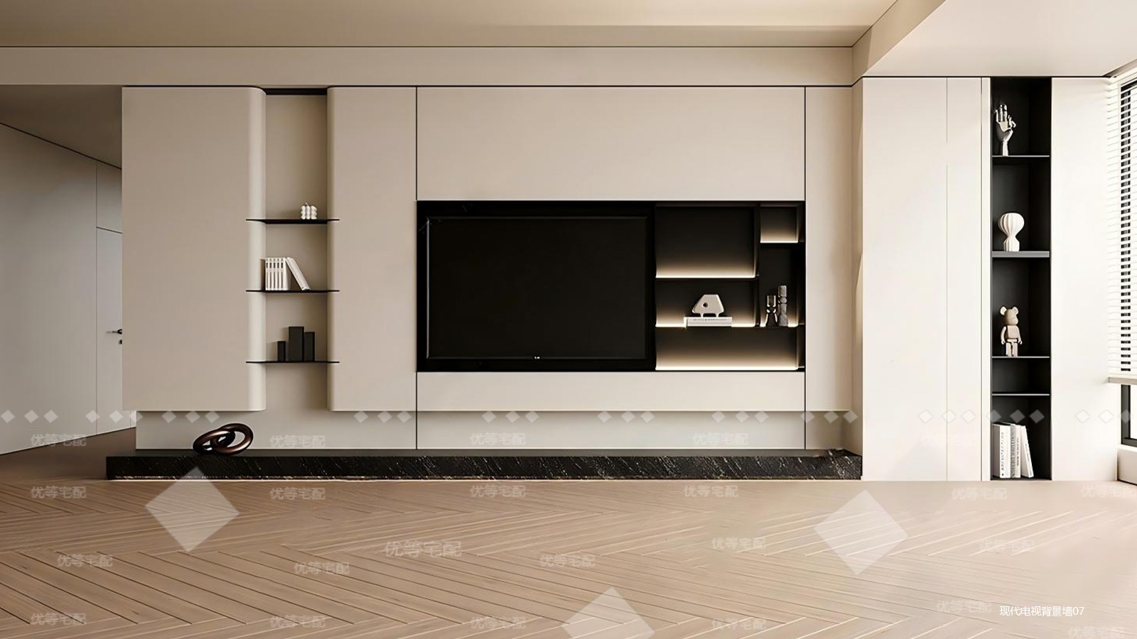 现代电视背景墙07