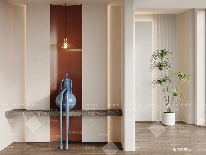 现代玄关06