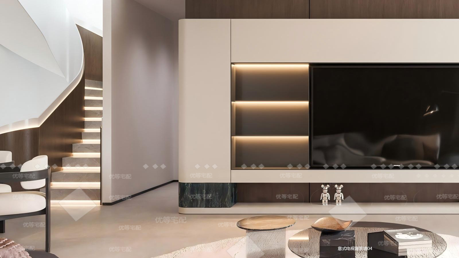 意式电视背景墙04