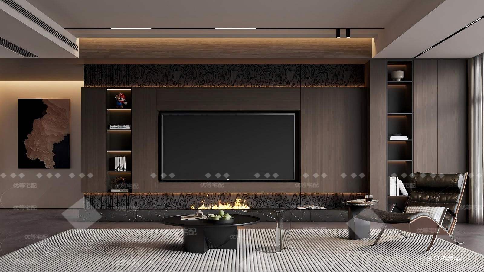 意式电视背景墙08